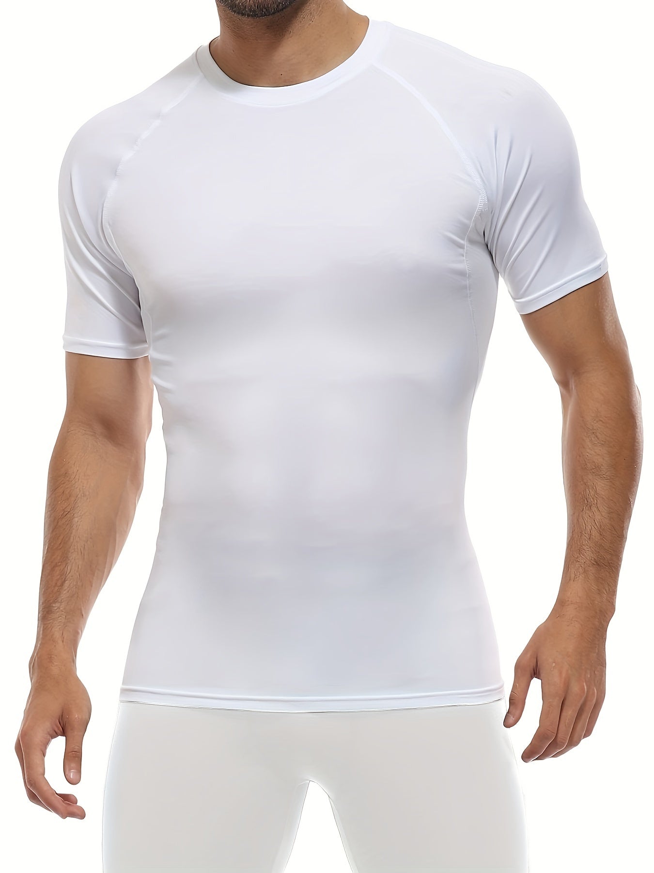 Kompressions-Workout-T-Shirt-Set für Herren für Outdoor-Sport