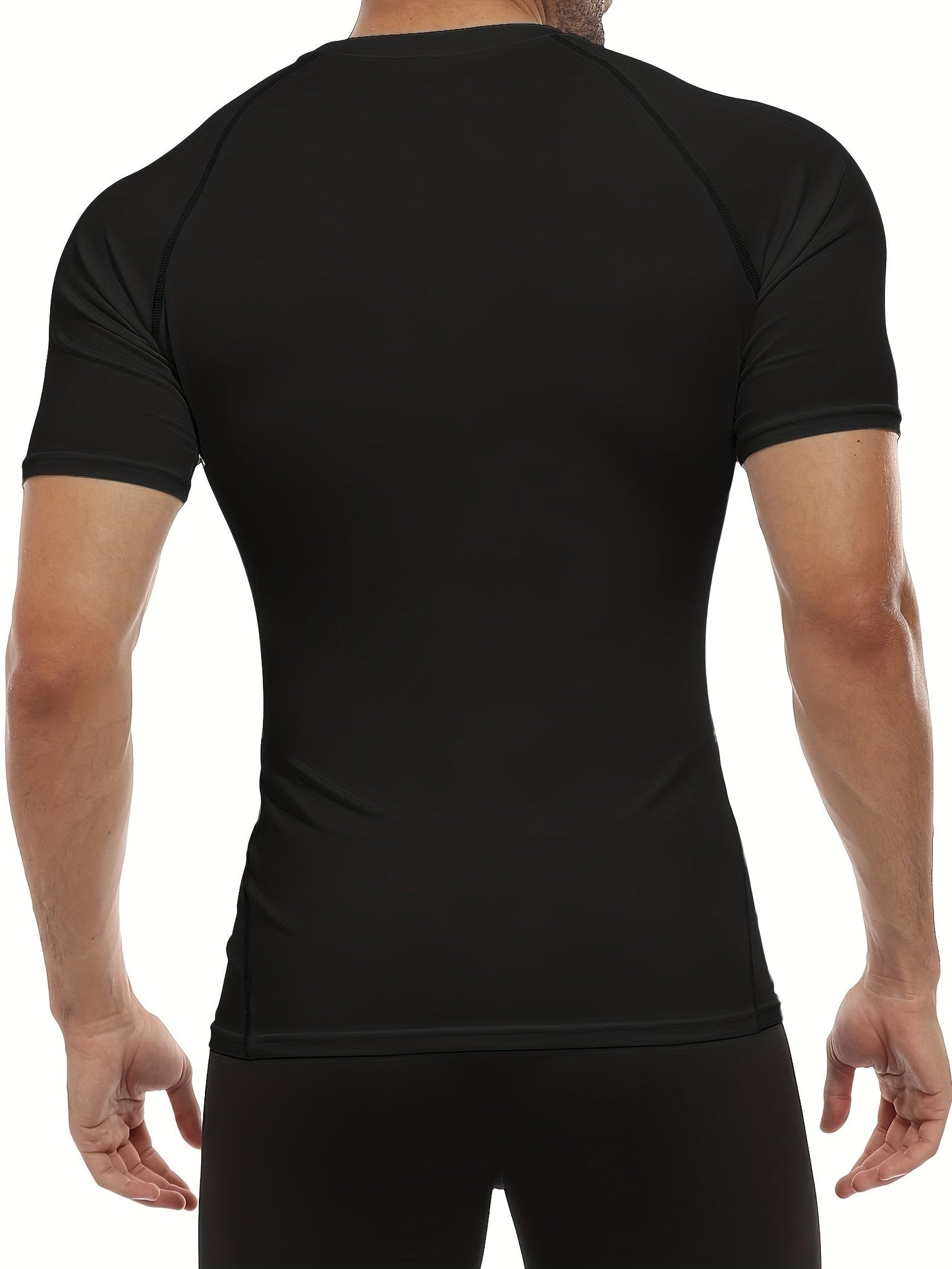 Kompressions-Workout-T-Shirt-Set für Herren für Outdoor-Sport