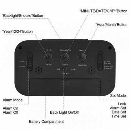 Smart Sunrise Kids Digital Alarm Clock