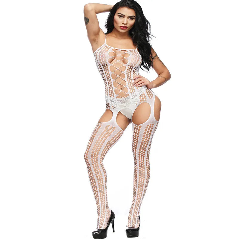 Sexy Lingerie Teddies Bodysuits Hot Erotic Lingerie Open Crotch