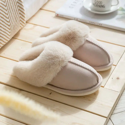 Winter 2024 Warm Soft Women's Fashion and Indoor Plush Slippers