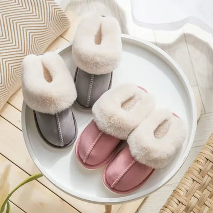 Winter 2024 Warm Soft Women's Fashion and Indoor Plush Slippers